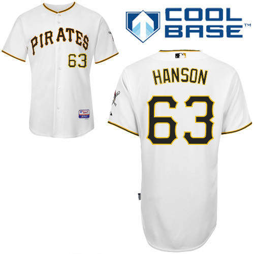 Pittsburgh Pirates #63Alen Hanson Authentic Andrew McCutchen Home White Jersey Pittsburgh Pirates #63Alen Hanson Authentic Andrew McCutchen Home White Jersey