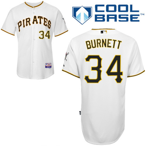 Pittsburgh Pirates #34a.j Burnett Authentic Andrew McCutchen Home White Jersey Pittsburgh Pirates #34a.j Burnett Authentic Andrew McCutchen Home White Jersey