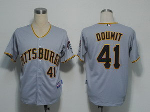 Pittsburgh Pirates 41 Doumit Grey Cool Base Pittsburgh Pirates 41 Doumit Grey Cool Base