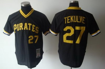 MLB Jerseys Pittsburgh Pirates 27 Tekulve Black Throwback Jerseys MLB Jerseys Pittsburgh Pirates 27 Tekulve Black Throwback Jerseys