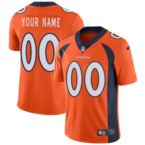Nike Denver Broncos Elite Orange Home Youth Jersey NFL Vapor Untouchable Customized jerseys Nike Denver Broncos Elite Orange Home Youth Jersey NFL Vapor Untouchable Customized jerseys