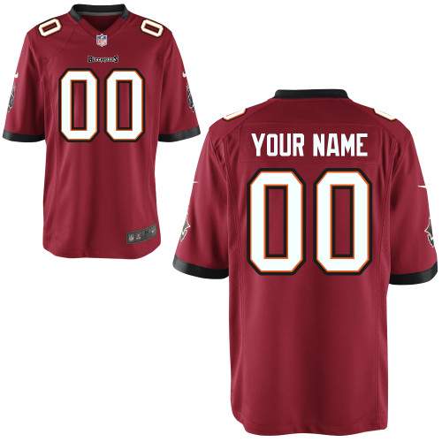 ProdNike Tampa Bay Buccaneers Youth Customized Game Team Color Jersey