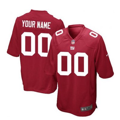 Youth Nike New York Giants Customized Limited Red Alternate NFL Jersey Youth Nike New York Giants Customized Limited Red Alternate NFL Jersey