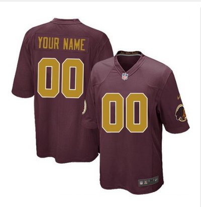 Youth Nike Washington Redskins Customized Limited RedGold Number Alternate 80TH Anniversary NFL Jersey Youth Nike Washington Redskins Customized Limited RedGold Number Alternate 80TH Anniversary NFL Jersey