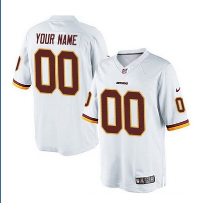 Youth Nike Washington Redskins Customized Limited White NFL Jersey Youth Nike Washington Redskins Customized Limited White NFL Jersey