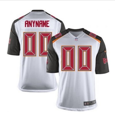 Youth Nike Tampa Bay Buccaneers Customized Limited White NFL Jersey
