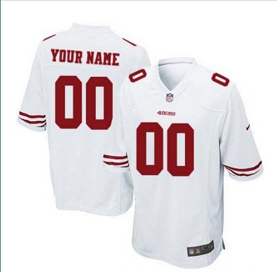 Youth Nike San Francisco 49ers Customized Limited White NFL Jersey Youth Nike San Francisco 49ers Customized Limited White NFL Jersey