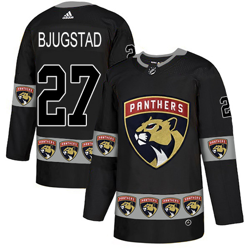 Adidas Panthers #27 Nick Bjugstad Black Authentic Team Logo Fashion Stitched NHL Jersey Adidas Panthers #27 Nick Bjugstad Black Authentic Team Logo Fashion Stitched NHL Jersey