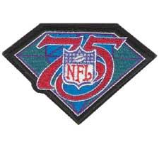 75th Anniversary patch