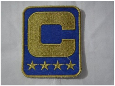 Stitched NFL GiantsColts Gold C Jersey Patch