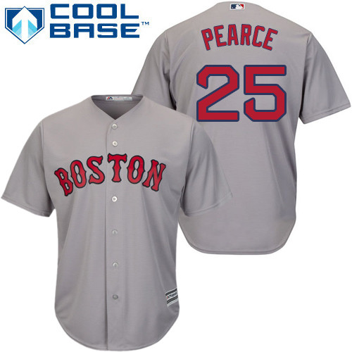Red Sox #25 Steve Pearce Grey New Cool Base Stitched MLB Jersey Red Sox #25 Steve Pearce Grey New Cool Base Stitched MLB Jersey