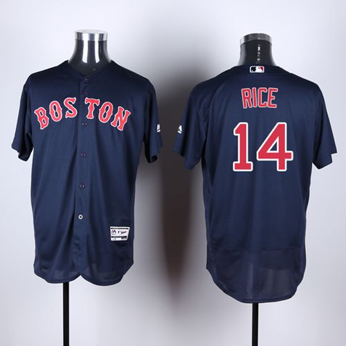 Red Sox #14 Jim Rice Navy Blue Flexbase Authentic Collection Stitched MLB Jersey Red Sox #14 Jim Rice Navy Blue Flexbase Authentic Collection Stitched MLB Jersey