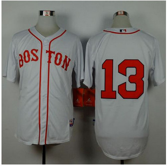 Boston Red Sox #13 Hanley Ramirez White Cool Base Stitched Baseball Jersey Boston Red Sox #13 Hanley Ramirez White Cool Base Stitched Baseball Jersey