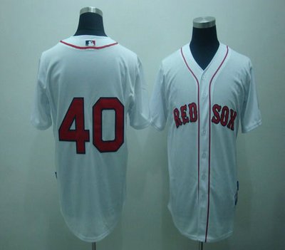 Boston Red Sox 40 John Lackey white Jerseys Boston Red Sox 40 John Lackey white Jerseys