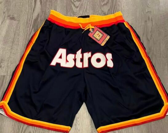 Men's Houston Astros Shorts(Run Small) Men's Houston Astros Shorts(Run Small)