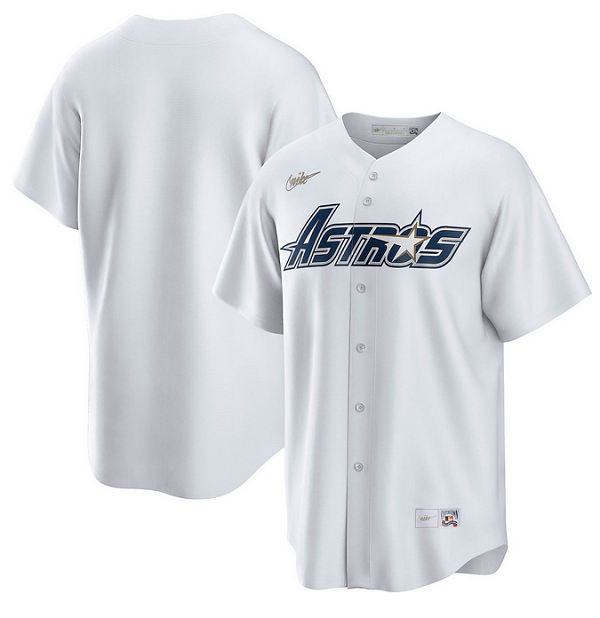 Men's Houston Astros White Gold Star Cooperstown Stitched Jersey Men's Houston Astros White Gold Star Cooperstown Stitched Jersey