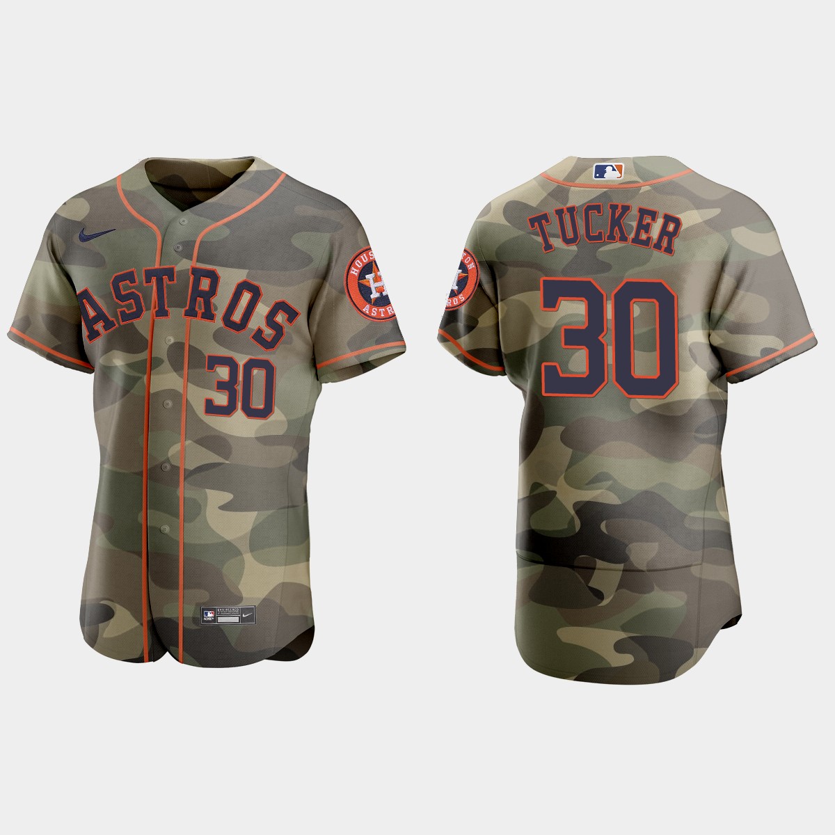 Houston Astros #30 Kyle Tucker Men's Nike 2021 Armed Forces Day Authentic MLB Jersey -Camo Houston Astros #30 Kyle Tucker Men's Nike 2021 Armed Forces Day Authentic MLB Jersey -Camo