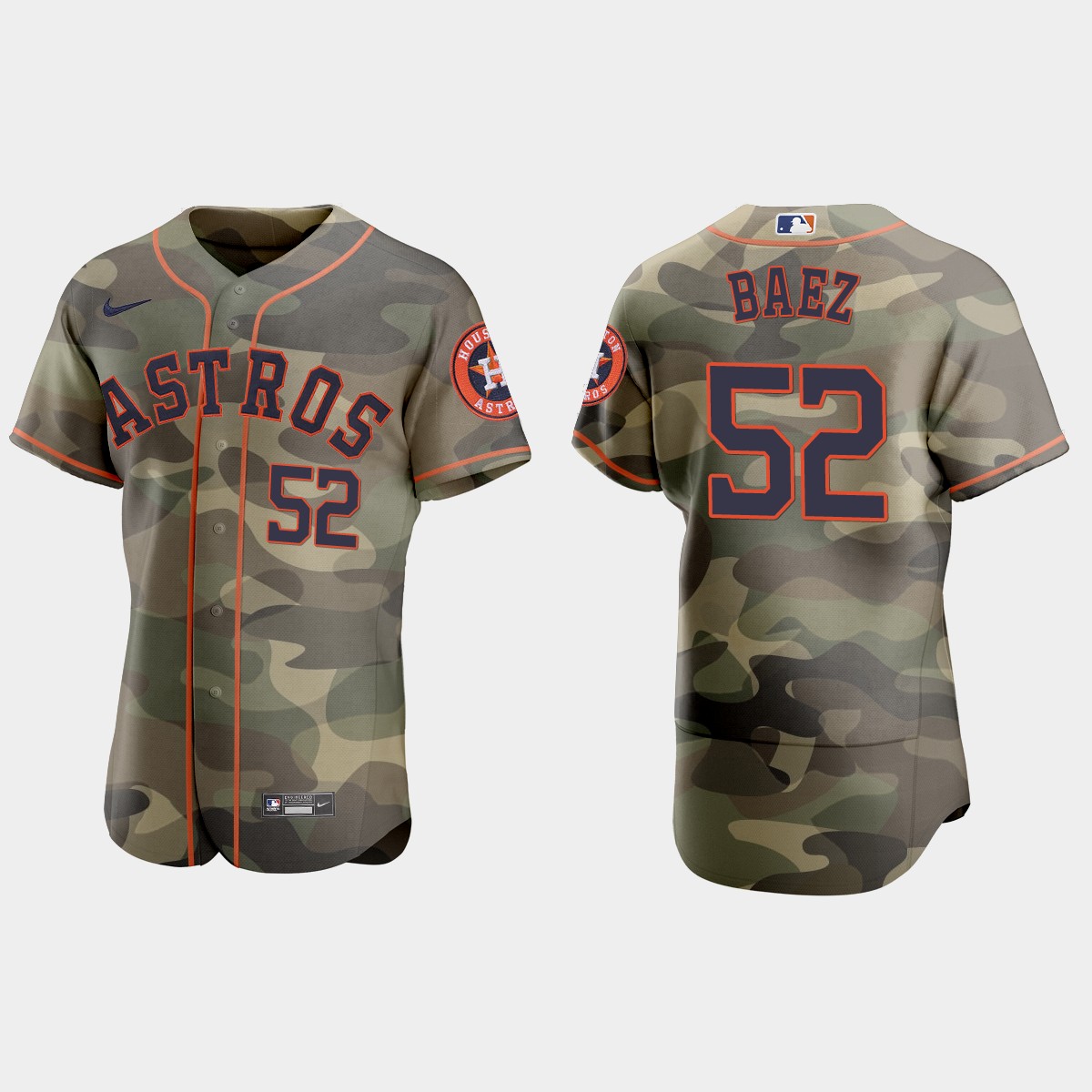Houston Astros #52 Pedro Baez Men's Nike 2021 Armed Forces Day Authentic MLB Jersey -Camo Houston Astros #52 Pedro Baez Men's Nike 2021 Armed Forces Day Authentic MLB Jersey -Camo
