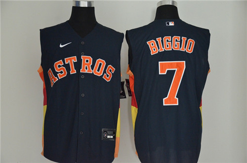 Astros 7 Craig Biggio Navy Nike Cool Base Sleeveless Jersey Astros 7 Craig Biggio Navy Nike Cool Base Sleeveless Jersey