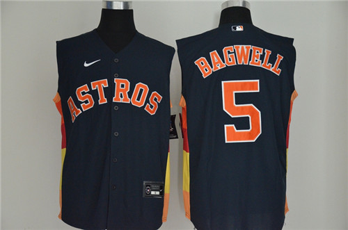 Astros 5 Jeff Bagwell Navy Nike Cool Base Sleeveless Jersey Astros 5 Jeff Bagwell Navy Nike Cool Base Sleeveless Jersey