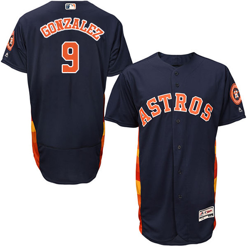 Astros #9 Marwin Gonzalez Navy Blue Flexbase Authentic Collection Stitched MLB Jersey Astros #9 Marwin Gonzalez Navy Blue Flexbase Authentic Collection Stitched MLB Jersey