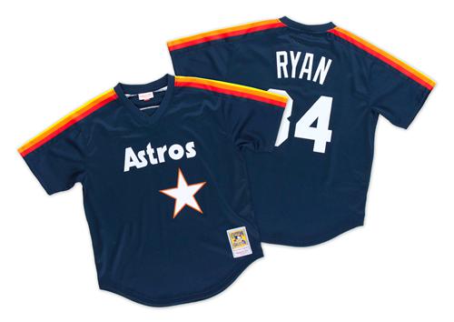 Mitchell And Ness 1988 Astros #34 Nolan Ryan Navy Blue Throwback Stitched MLB Jersey Mitchell And Ness 1988 Astros #34 Nolan Ryan Navy Blue Throwback Stitched MLB Jersey