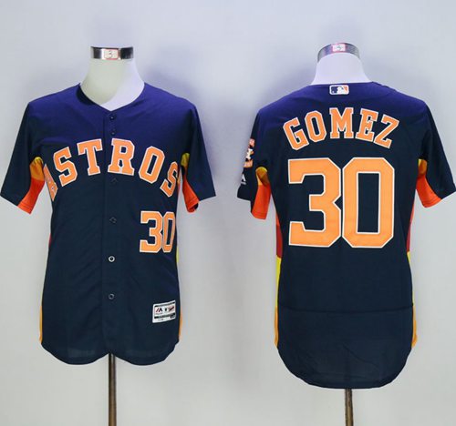 Astros #30 Carlos Gomez Navy Blue Flexbase Authentic Collection Stitched MLB Jersey Astros #30 Carlos Gomez Navy Blue Flexbase Authentic Collection Stitched MLB Jersey