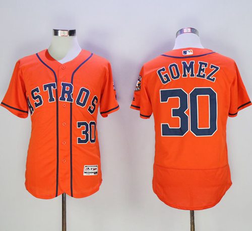 Astros #30 Carlos Gomez Orange Flexbase Authentic Collection Stitched MLB Jersey Astros #30 Carlos Gomez Orange Flexbase Authentic Collection Stitched MLB Jersey