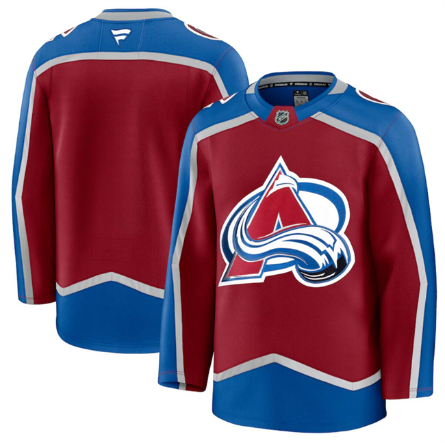 Men's Colorado Avalanche Blank Burgundy 2024-25 Home Stitched Jersey Men's Colorado Avalanche Blank Burgundy 2024-25 Home Stitched Jersey