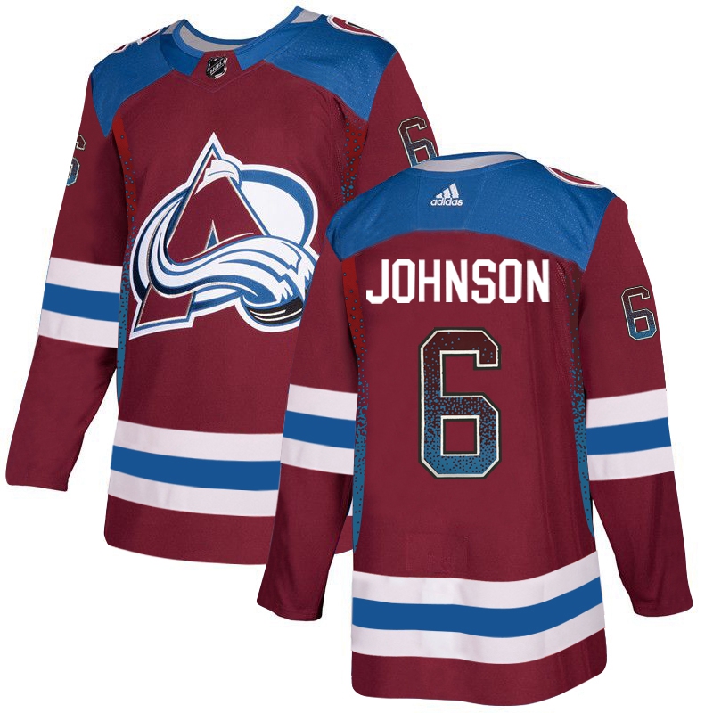 Avalanche 6 Erik Johnson Red Drift Fashion Adidas Jersey Avalanche 6 Erik Johnson Red Drift Fashion Adidas Jersey