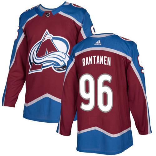Adidas Avalanche #96 Mikko Rantanen Burgundy Home Authentic Stitched NHL Jersey Adidas Avalanche #96 Mikko Rantanen Burgundy Home Authentic Stitched NHL Jersey