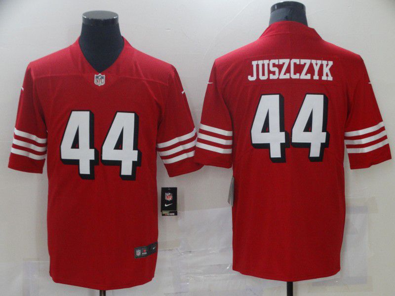 Men San Francisco 49ers 44 Juszczyk Red Nike Vapor Untouchable Limited 2021 NFL Jersey Men San Francisco 49ers 44 Juszczyk Red Nike Vapor Untouchable Limited 2021 NFL Jersey