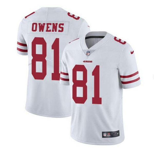 Men's 49ers #81 Trent Sherfield White Vapor Limited Jersey Men's 49ers #81 Trent Sherfield White Vapor Limited Jersey