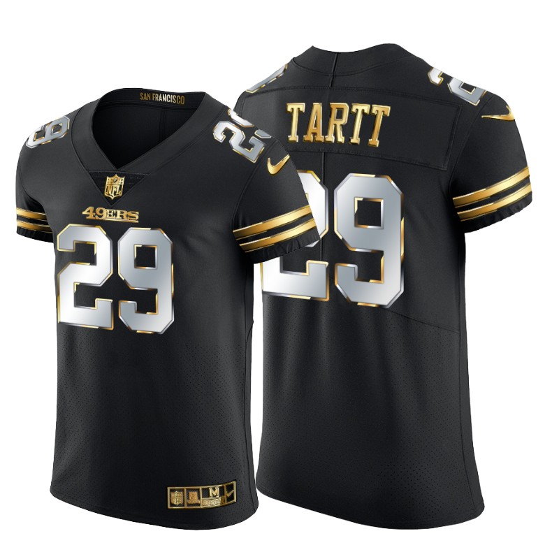San Francisco 49ers #29 Jaquiski Tartt Men's Nike Black Edition Vapor Untouchable Elite NFL Jersey San Francisco 49ers #29 Jaquiski Tartt Men's Nike Black Edition Vapor Untouchable Elite NFL Jersey