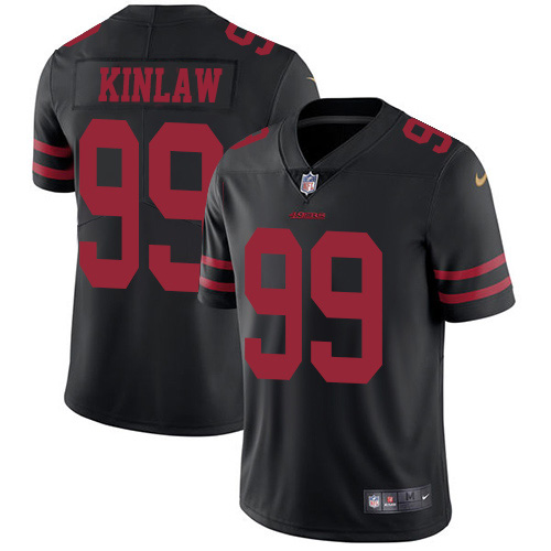Nike 49ers #99 Javon Kinlaw Black Alternate Men's Stitched NFL Vapor Untouchable Limited Jersey Nike 49ers #99 Javon Kinlaw Black Alternate Men's Stitched NFL Vapor Untouchable Limited Jersey