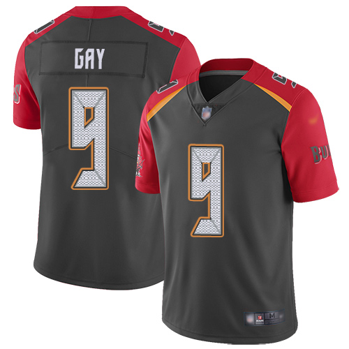 Nike Buccaneers #9 Matt Gay Gray Men's Stitched NFL Limited Inverted Legend Jersey Nike Buccaneers #9 Matt Gay Gray Men's Stitched NFL Limited Inverted Legend Jersey