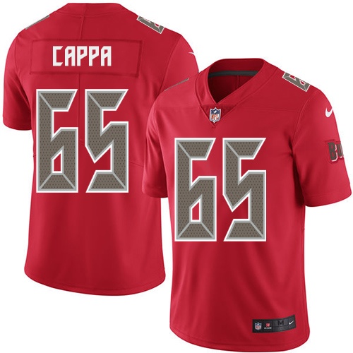Nike Buccaneers #65 Alex Cappa Red Men's Stitched NFL Limited Rush Jersey Nike Buccaneers #65 Alex Cappa Red Men's Stitched NFL Limited Rush Jersey