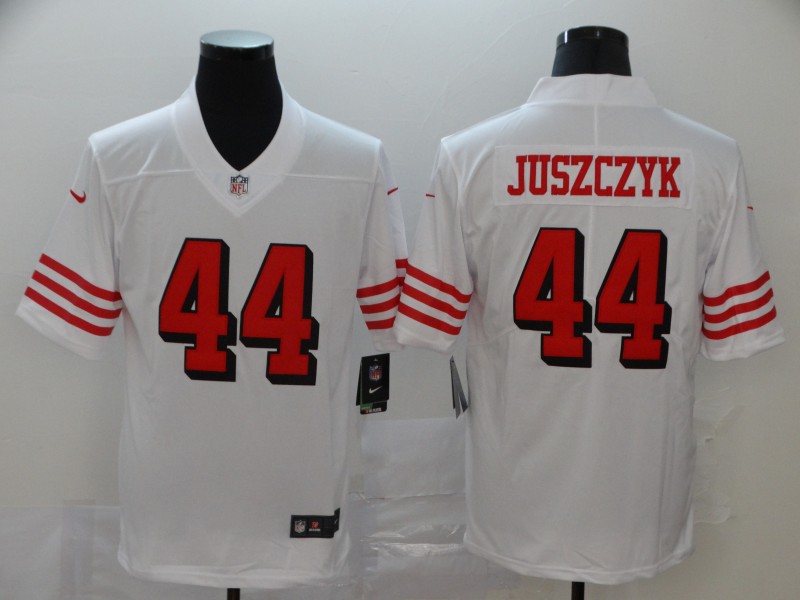 Nike 49ers 44 Kyle Juszczyk White Color Rush Vapor Untouchable Limited Jersey Nike 49ers 44 Kyle Juszczyk White Color Rush Vapor Untouchable Limited Jersey