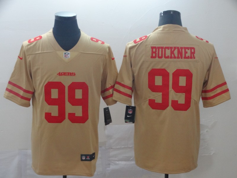 Nike 49ers 99 DeForest Buckner Cream Inverted Legend Limited Jersey Nike 49ers 99 DeForest Buckner Cream Inverted Legend Limited Jersey