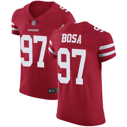 49ers #97 Nick Bosa Red Team Color Men's Stitched Football Vapor Untouchable Elite Jersey 49ers #97 Nick Bosa Red Team Color Men's Stitched Football Vapor Untouchable Elite Jersey