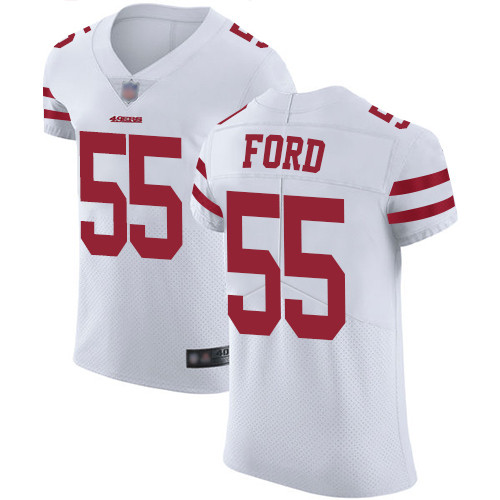 49ers #55 Dee Ford White Men's Stitched Football Vapor Untouchable Elite Jersey 49ers #55 Dee Ford White Men's Stitched Football Vapor Untouchable Elite Jersey
