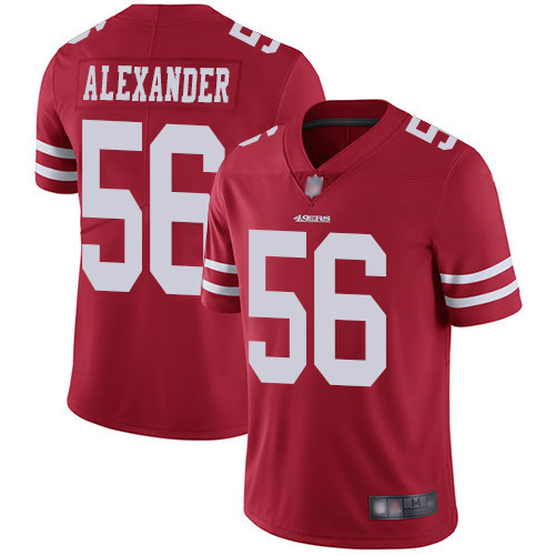 49ers #56 Kwon Alexander Red Team Color Men's Stitched Football Vapor Untouchable Limited Jersey 49ers #56 Kwon Alexander Red Team Color Men's Stitched Football Vapor Untouchable Limited Jersey