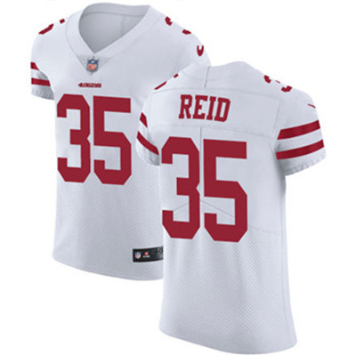 Nike 49ers #35 Eric Reid White Men's Stitched NFL Vapor Untouchable Elite Jersey Nike 49ers #35 Eric Reid White Men's Stitched NFL Vapor Untouchable Elite Jersey