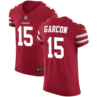 Nike 49ers #15 Pierre Garcon Red Team Color Men's Stitched NFL Vapor Untouchable Elite Jersey Nike 49ers #15 Pierre Garcon Red Team Color Men's Stitched NFL Vapor Untouchable Elite Jersey