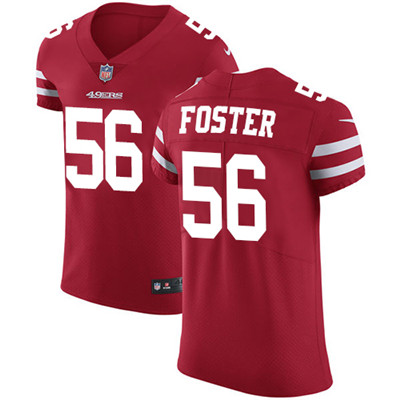 Nike 49ers #56 Reuben Foster Red Team Color Men's Stitched NFL Vapor Untouchable Elite Jersey Nike 49ers #56 Reuben Foster Red Team Color Men's Stitched NFL Vapor Untouchable Elite Jersey