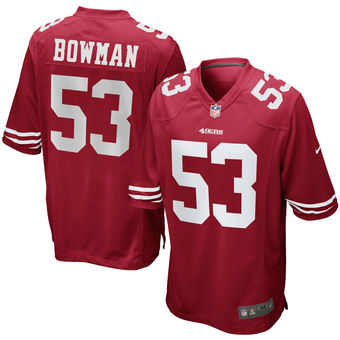 Navorro Bowman San Francisco 49ers Nike Game Jersey - Scarlet Navorro Bowman San Francisco 49ers Nike Game Jersey - Scarlet