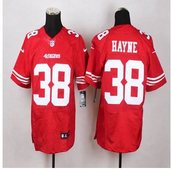 New San Francisco 49ers #38 Jarryd Hayne Red Team Color Men's Stitched NFL Elite Jersey New San Francisco 49ers #38 Jarryd Hayne Red Team Color Men's Stitched NFL Elite Jersey