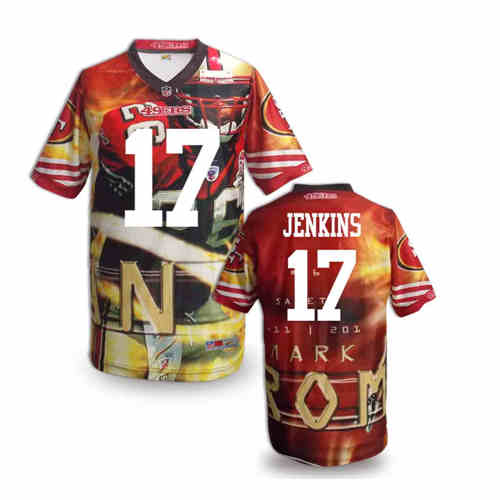 New San Francisco 49ers 17 Vernon Davis Team Color NFL Elite Fanatical Version Jersey New San Francisco 49ers 17 Vernon Davis Team Color NFL Elite Fanatical Version Jersey