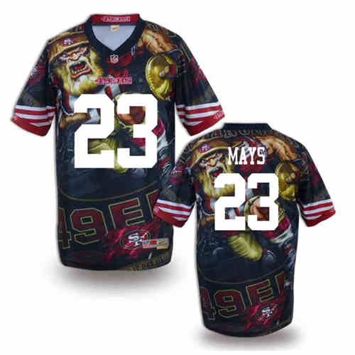 New San Francisco 49ers 23# Mays Team Color Elite Fanatical Version Jersey New San Francisco 49ers 23# Mays Team Color Elite Fanatical Version Jersey