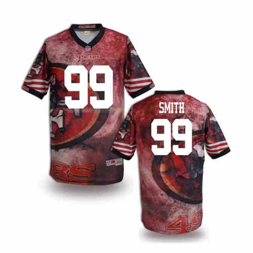 New San Francisco 49ers #99 Aldon Smith Team Color NFL Elite Fanatical Version Jerseys New San Francisco 49ers #99 Aldon Smith Team Color NFL Elite Fanatical Version Jerseys